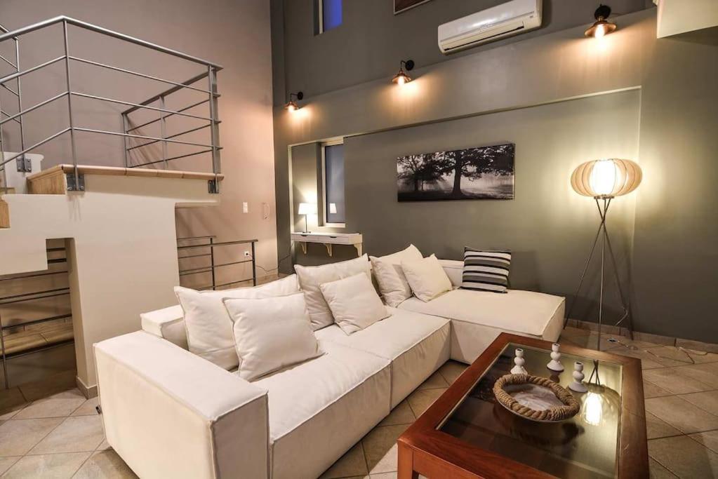 Aigli Luxurious Villa Kato Pitsa Bagian luar foto