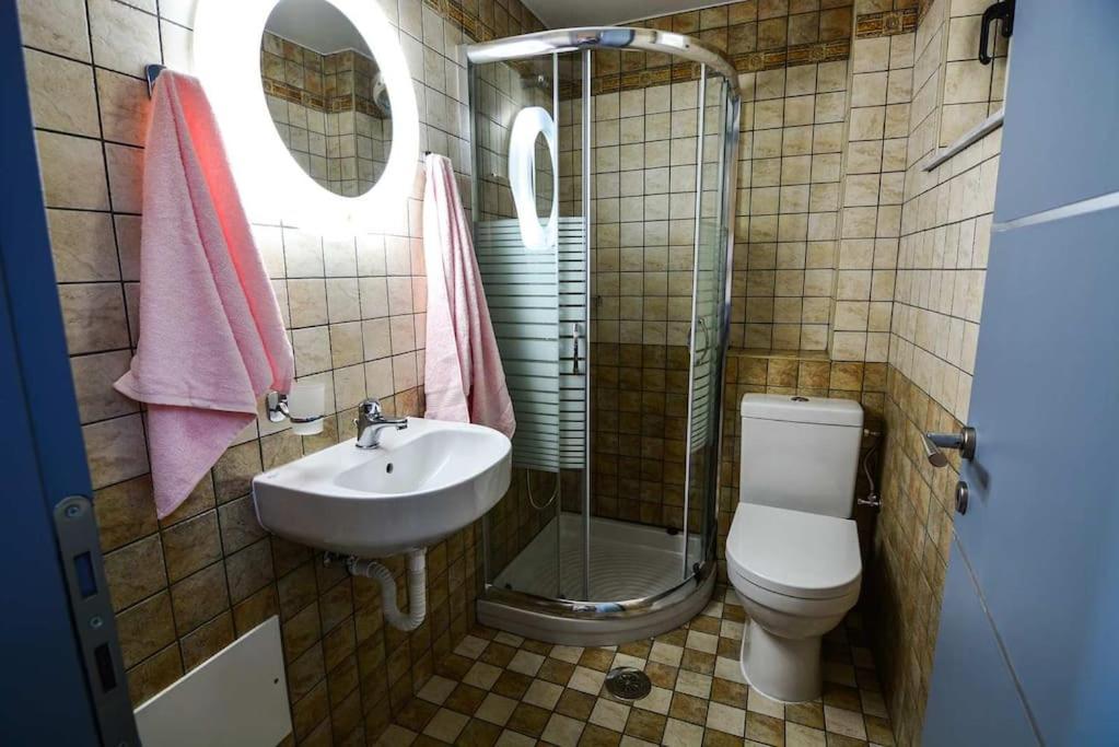 Aigli Luxurious Villa Kato Pitsa Bagian luar foto