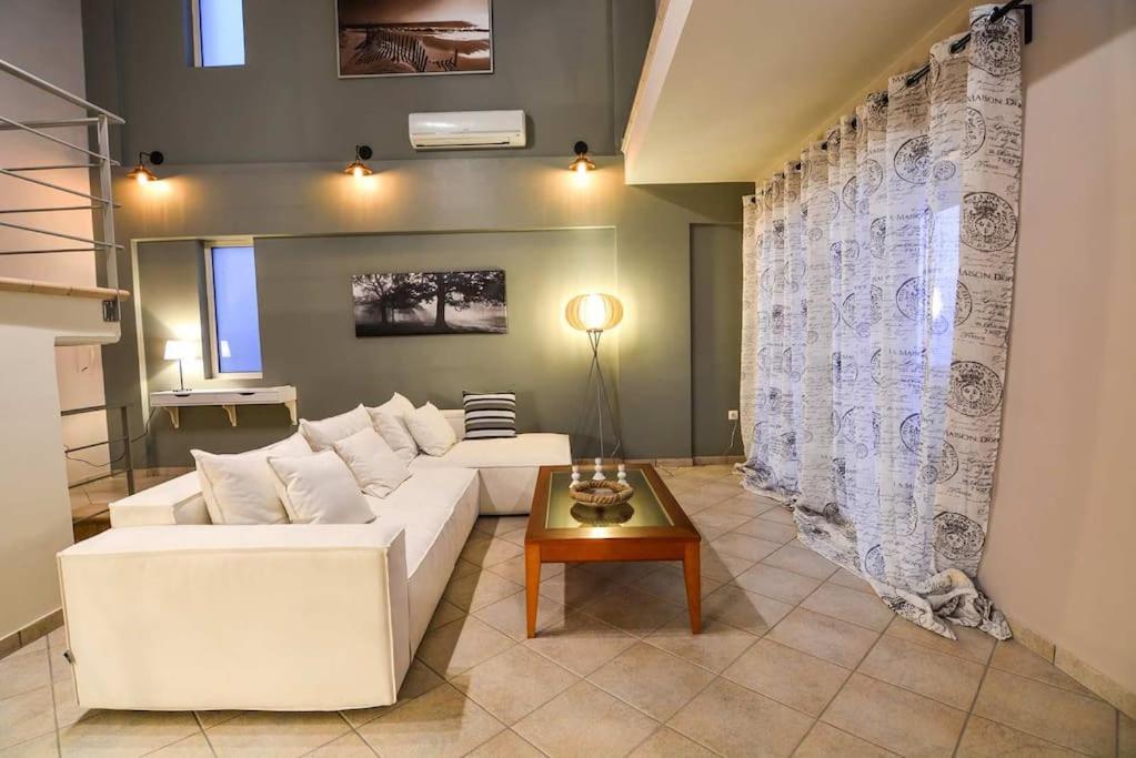 Aigli Luxurious Villa Kato Pitsa Bagian luar foto